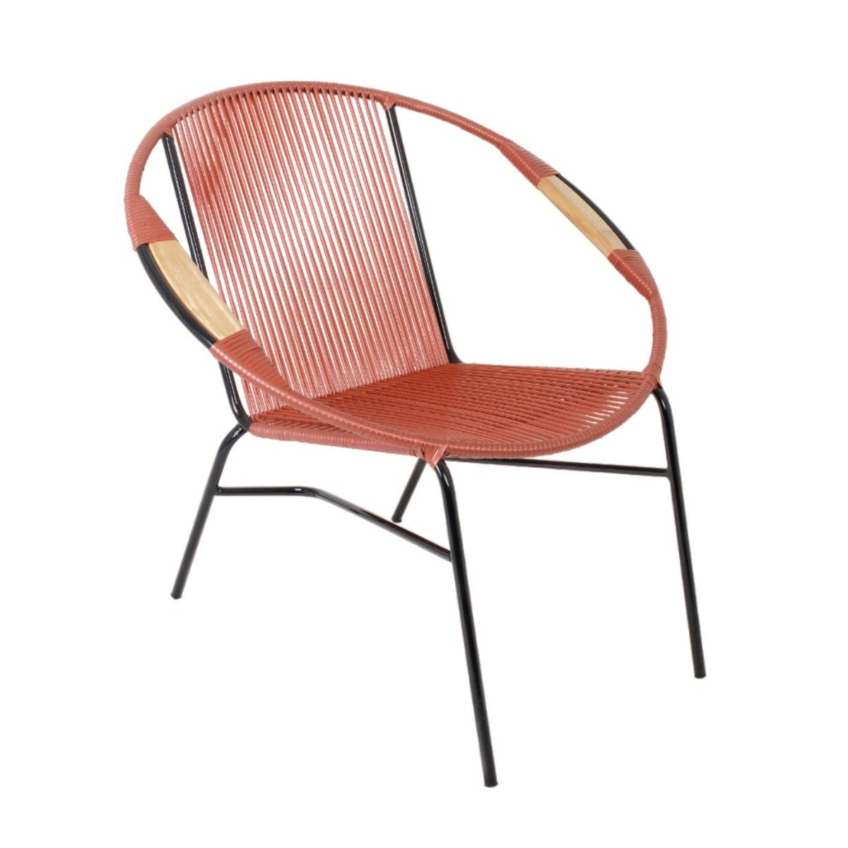 Silla Artesanal Tejida En Mimbre Plastico o Sintetico