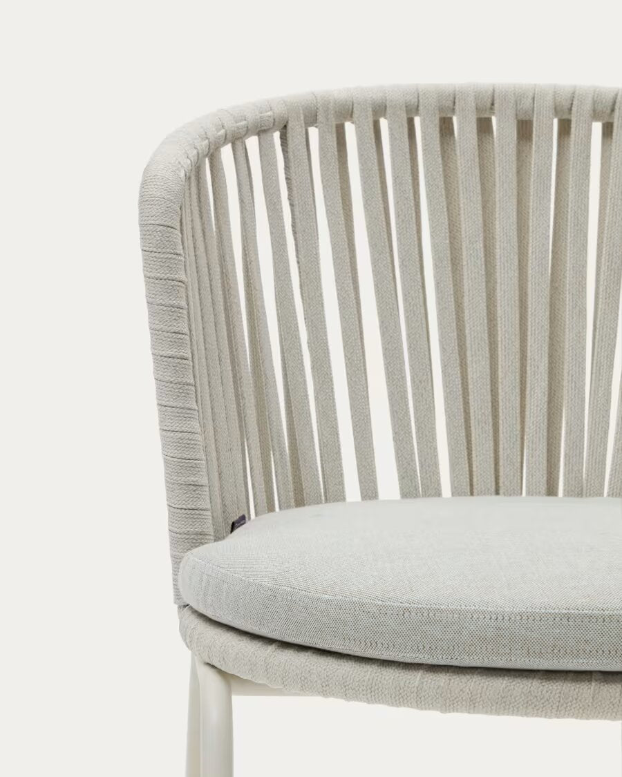 Silla de Comedor Tejida de Comedor en Mimbre Diseño Artesanal y Moderno