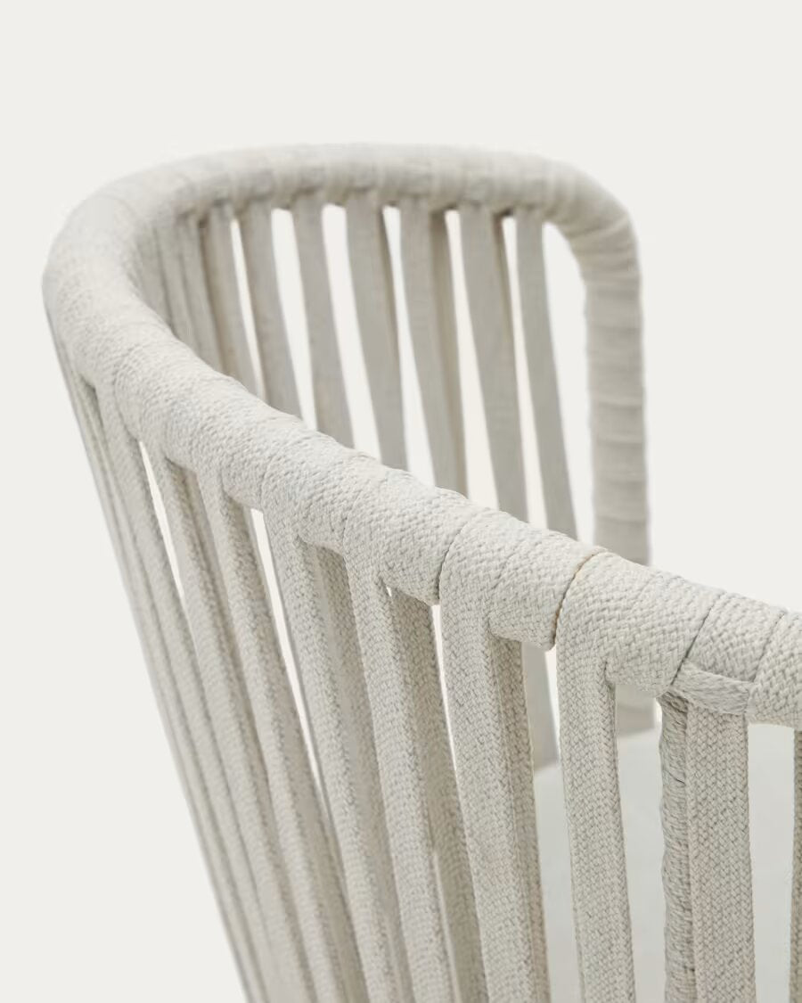 Silla de Comedor Tejida de Comedor en Mimbre Diseño Artesanal y Moderno
