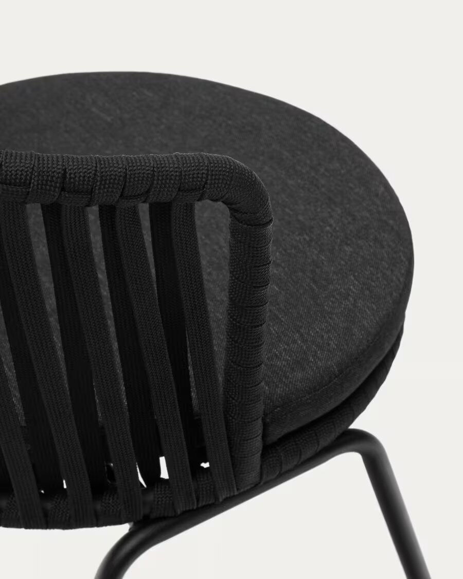 Silla de Comedor Tejida de Comedor en Mimbre Diseño Artesanal y Moderno