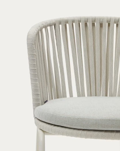 Silla de Comedor Tejida de Comedor en Mimbre Diseño Artesanal y Moderno