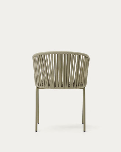 Silla de Comedor Tejida de Comedor en Mimbre Diseño Artesanal y Moderno