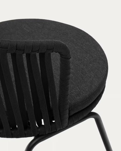 Silla de Comedor Tejida de Comedor en Mimbre Diseño Artesanal y Moderno
