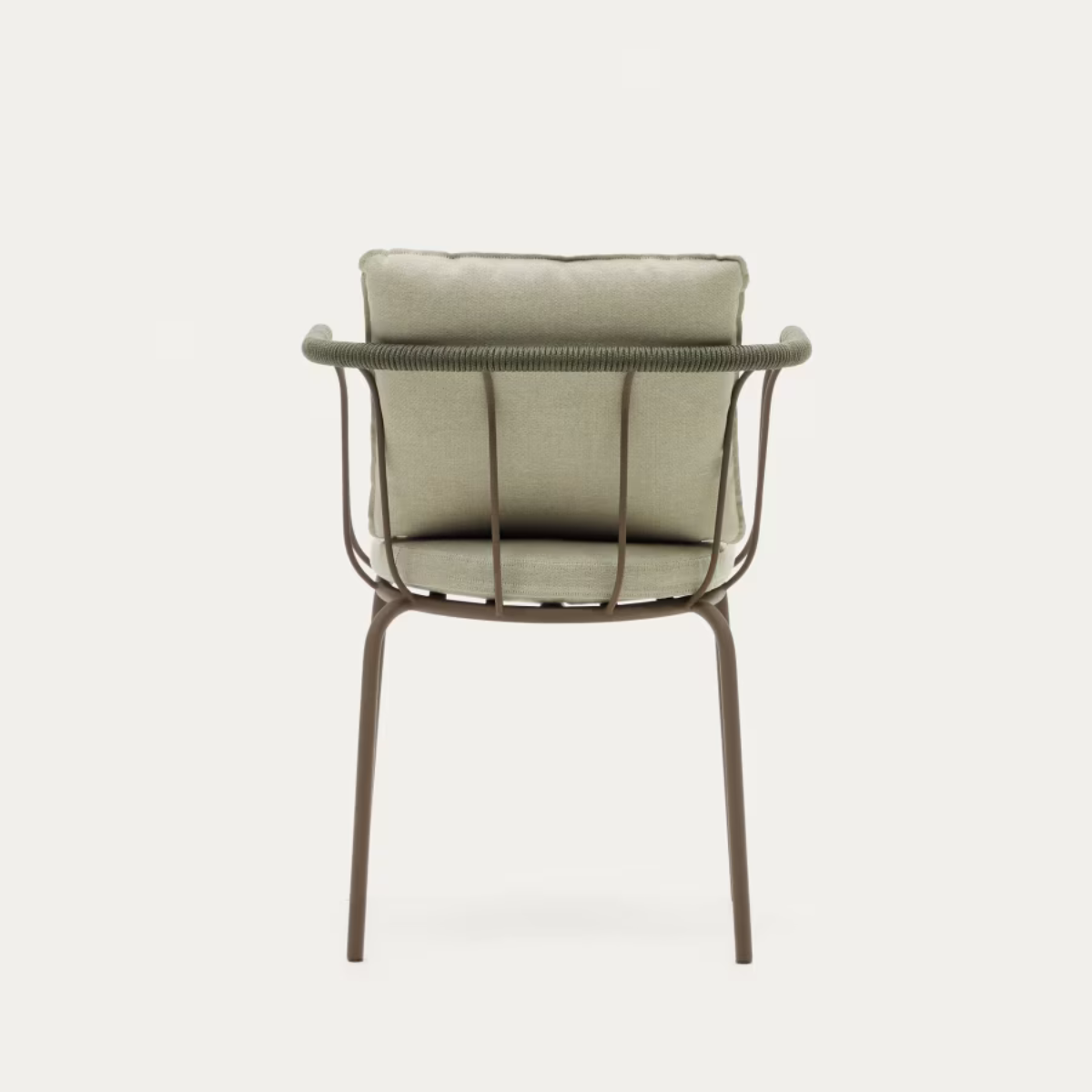 Silla de Comedor Tejida Artesanal en Mimbre Moderna Elegancia para Interior y Exterior