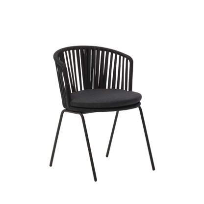 Silla de Comedor Tejida de Comedor en Mimbre Diseño Artesanal y Moderno